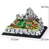 Non-Toxic 1039Pcs Machu Picchu-Cusco Peru Architecture Building Blocks Small Particle Model Kits Construction Bricks Toys Toys