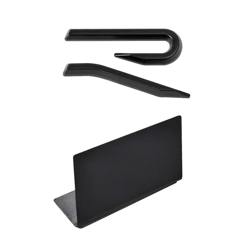 BSB1 Emblems 3D Metal R Grille Logo Car Sticker For Volkswagen VW Touran Beetle Golf Passat Jetta Polo Bora CC Lavida Caddy Sciroccolz2