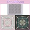 Malaysian Square Scarf With Print For Summer Fashion Sun Protection And Dust Prevention