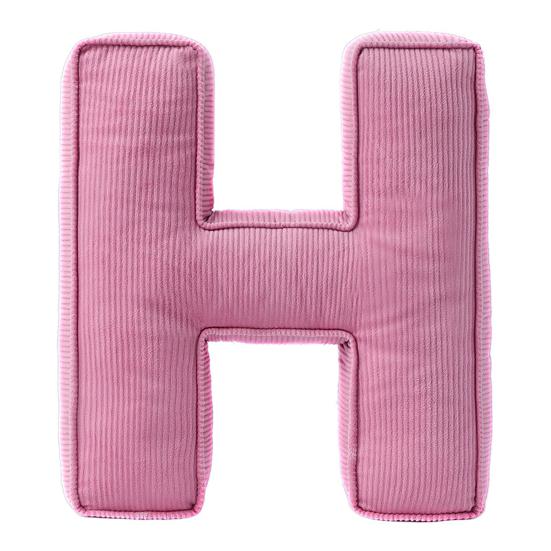 Pink Corduroy Letter Pillow A To Z English Alphabet Throw Pillow Decorative Capital Alphabet Shaped Hugging Cushion Sofa Bedroom Living Room Decor