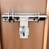 Anti-theft Door Buckle Hasp Heavy Duty Door Lock Buckle Door Bolts Catch Lock Closet Window Door