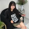 8Tonteuleogkeiseu [Sweatshirt Vingle Alphabet] Unisex Oversized Fit
