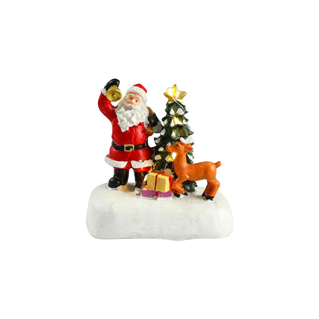 Elderly & Child Snowman Figurine Set - Heartwarming Winter Decor For Family-Friendly Holiday Display
