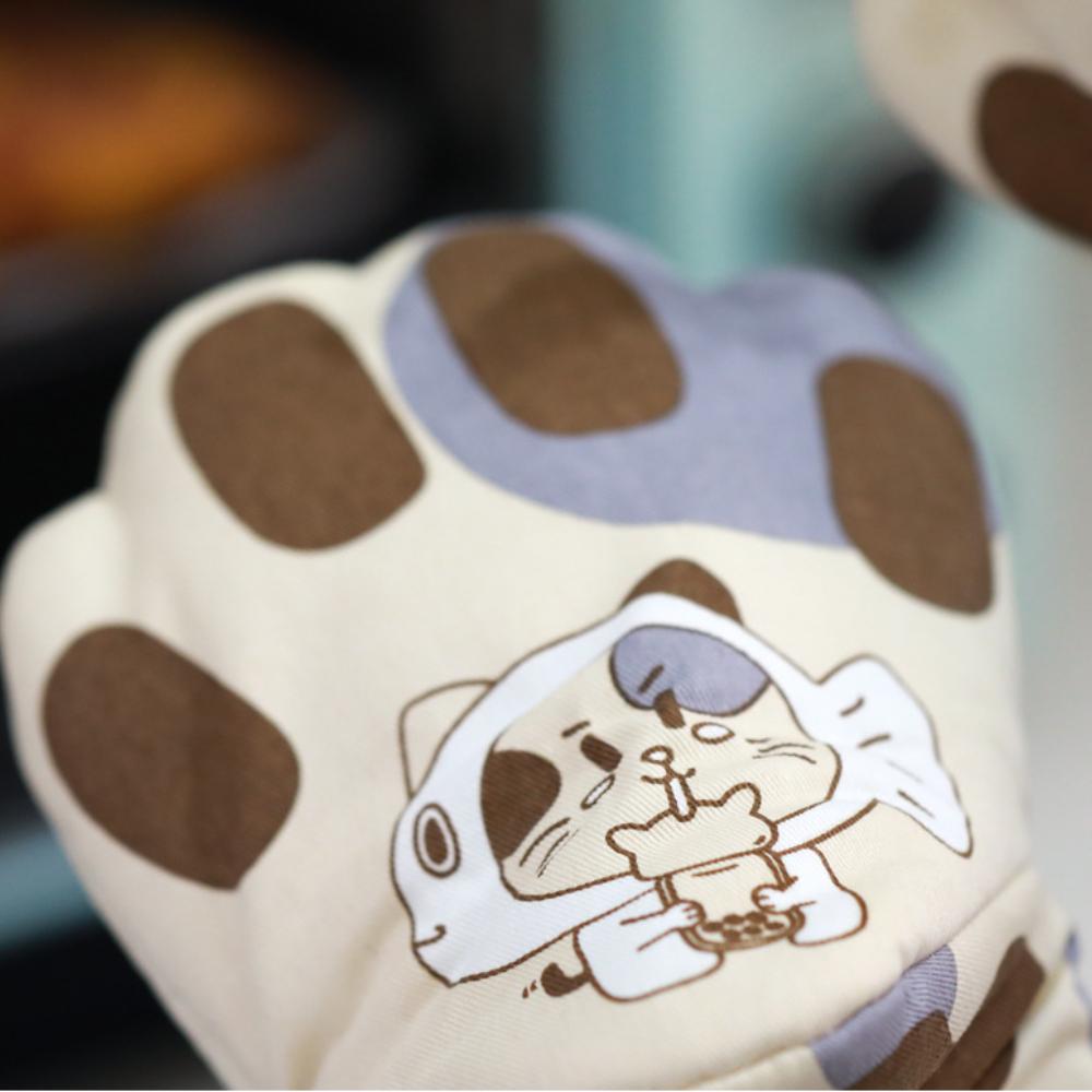 1PC Anti-scalding Oven Gloves Mitts Potholder Kitchen Gloves Tray Dish Bowl Holder Oven Handschoen Hand Clip Tools
