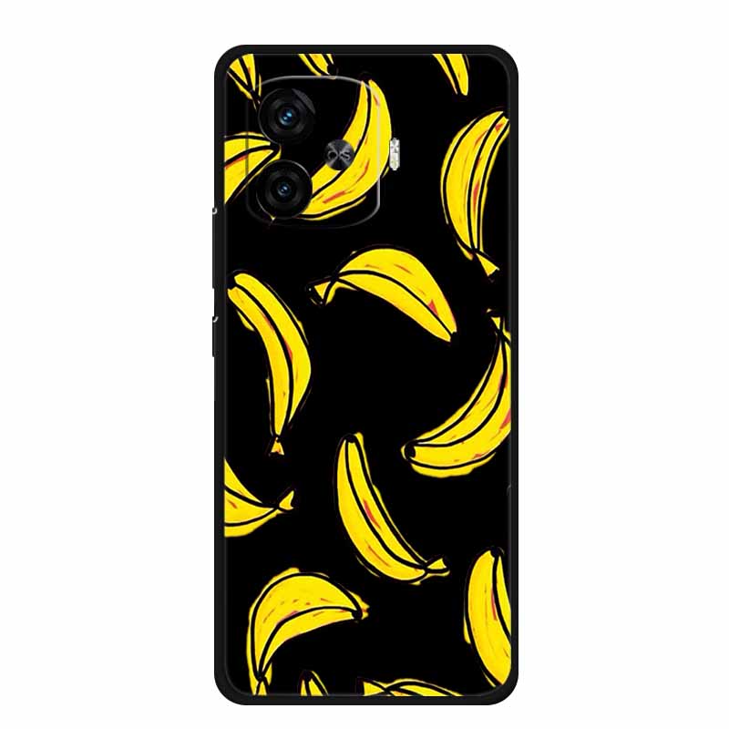 Black Silicone Case For Vivo iQOO Z9 Turbo Plus Case Z 9 Turbo Coque Soft Back Cover For Vivo iQOO Z9 Turbo Phone Case Cartoon