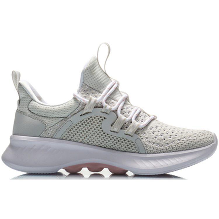 Li Ning EazGo Lightweight Low Top Casual Shoes Women's Antarctic Gray AREQ004-3