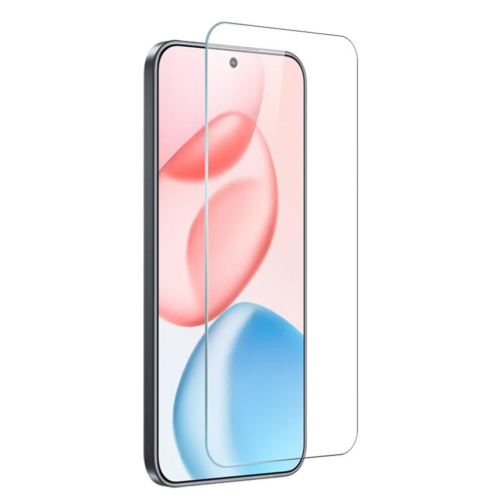 NORTHJO For Honor 400 5G (Global) Case Soft TPU Clear Phone Cover with Tempered Glass Screen Protector