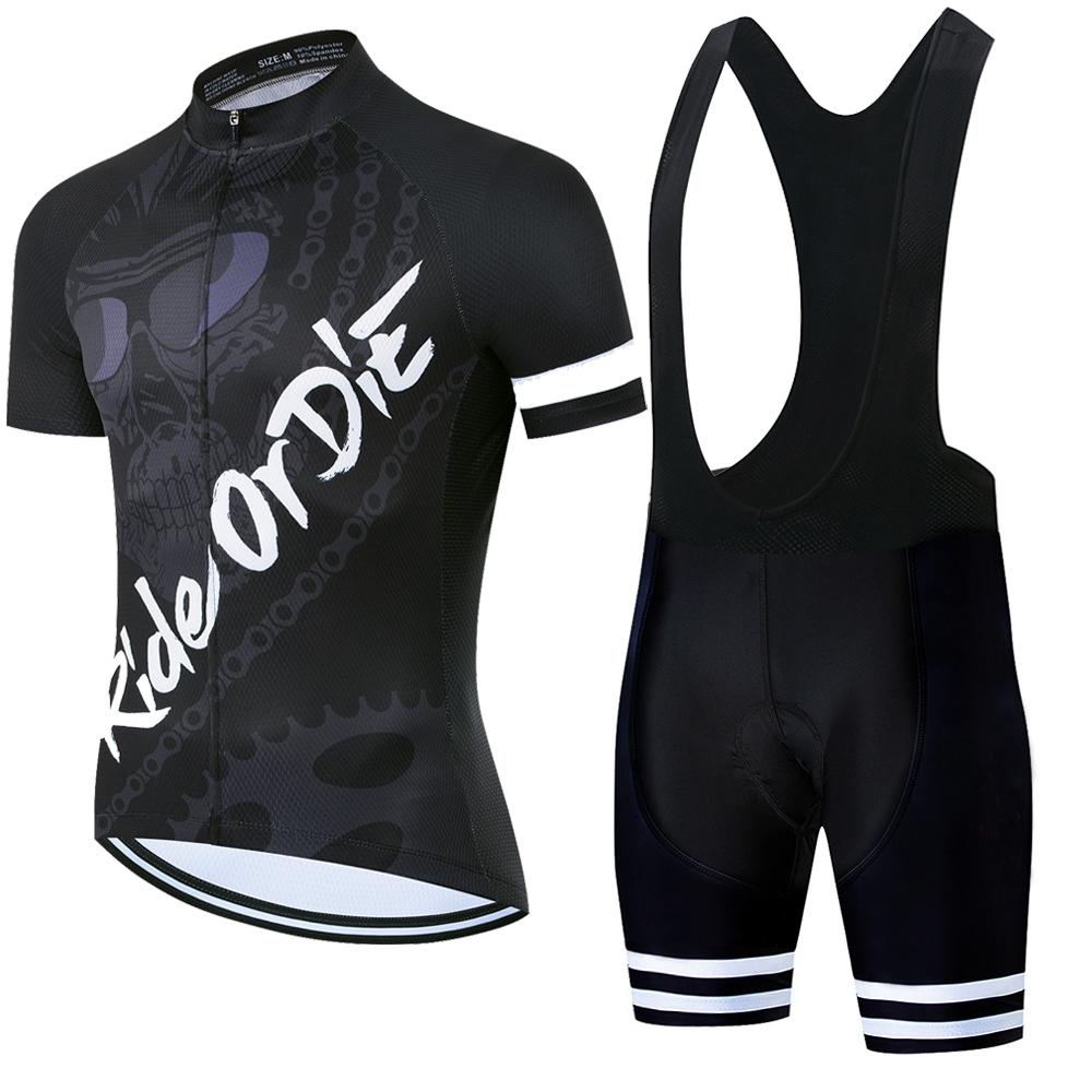 Pro Cycling Jersey Set Summer Short Sleeve Men's MTB Bike Cycling Clothing Maillot Ropa Ciclismo Uniform Suit Summer 2026 Breathable Cycling Suit Set