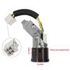 Geeignet für Peugeot 107 Citroen C1 Toyota Aygo N0501412 N0502200 Zündschlosszylinder mit 2 Schlüsseln