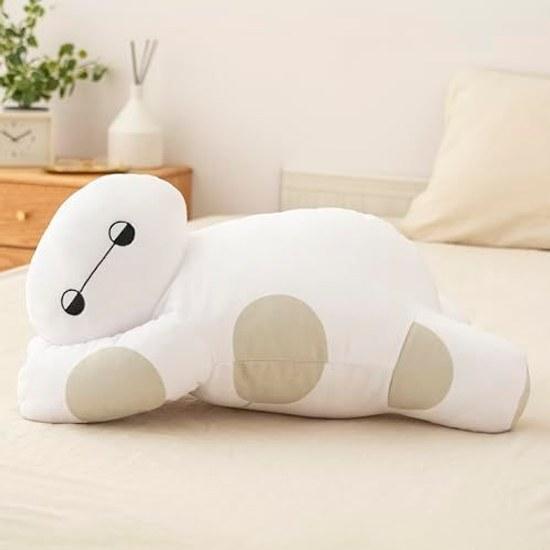 MORIPiLO Body Pillow Disney Baymax Gentle Skin Plush Toy Hugging Large Cushion Cute Size Cozy Sleeping Approximately 45cm (Baymax)