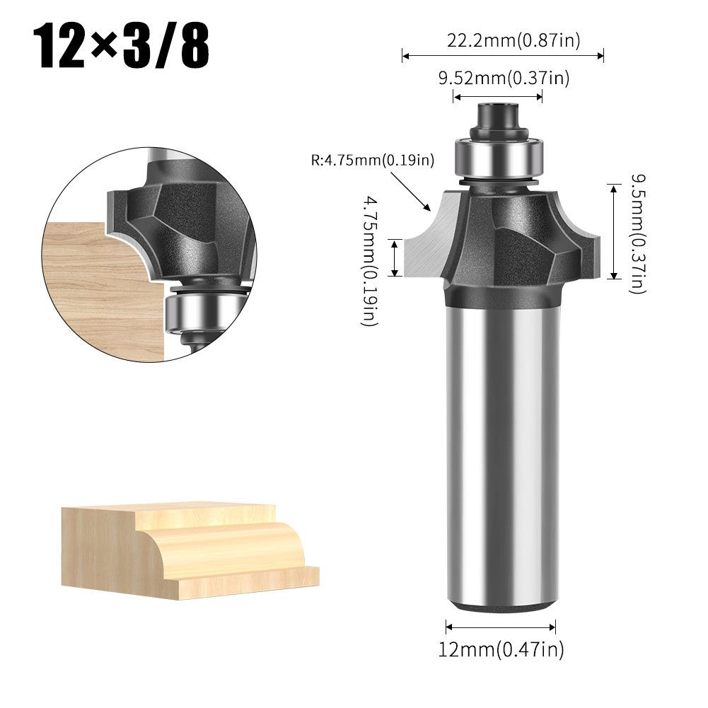 Woodworking Minzai Knife 6 Handles 12 Handles Line Knife Cabinet Door Panel Slotting Edge Trimming Milling Knife Edge Trimming Machine Knife