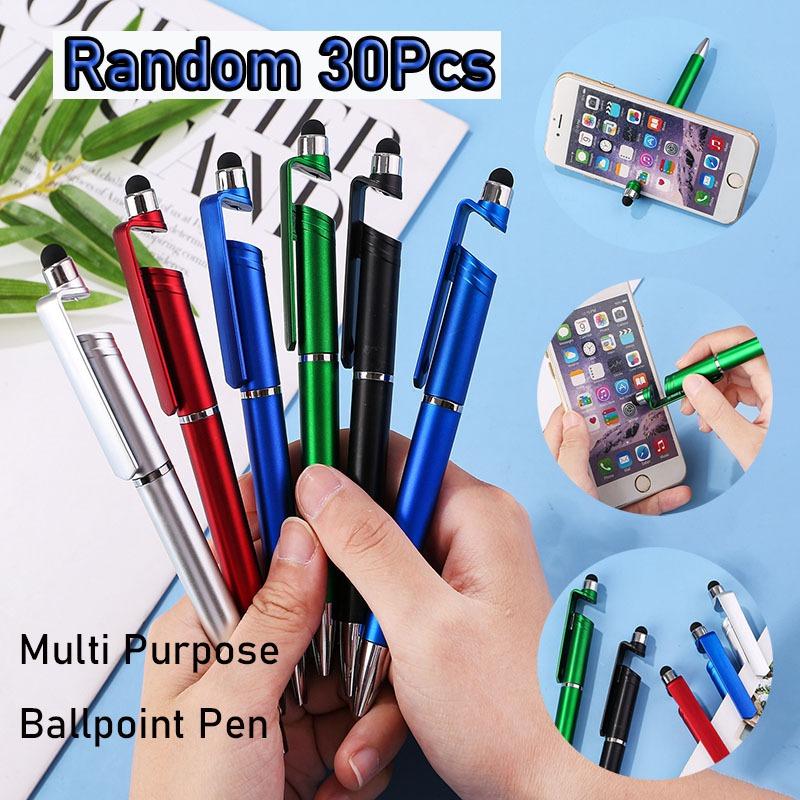 

1pc Minimalist Business Gel Pen Blue/black Ink Refills, Suitable for School Office Supplies and Stationery Back To School Season Random style 1Pc