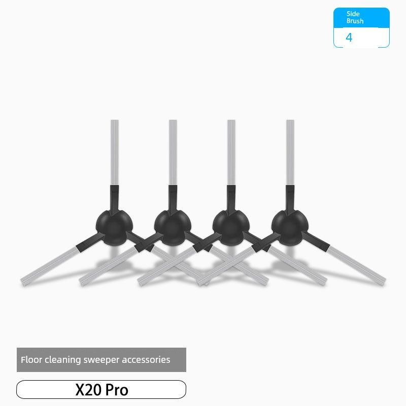 Accessories for Xiaomi Sweeping and Mopping Robot X20 Pro: Side Brush, Filter, Cleaning Cloth, Dust Bag, Cleaning Fluid, Consumables