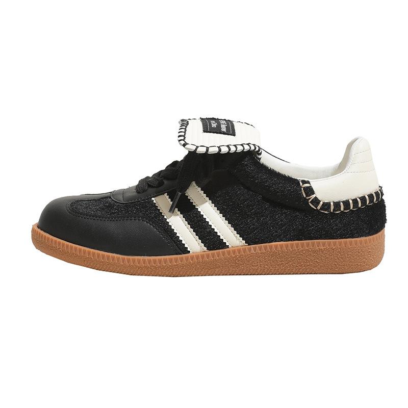 Uncle's Family Retro Round Head Thin Belt Casual Shoes Spring New Versatile Women's Shoes