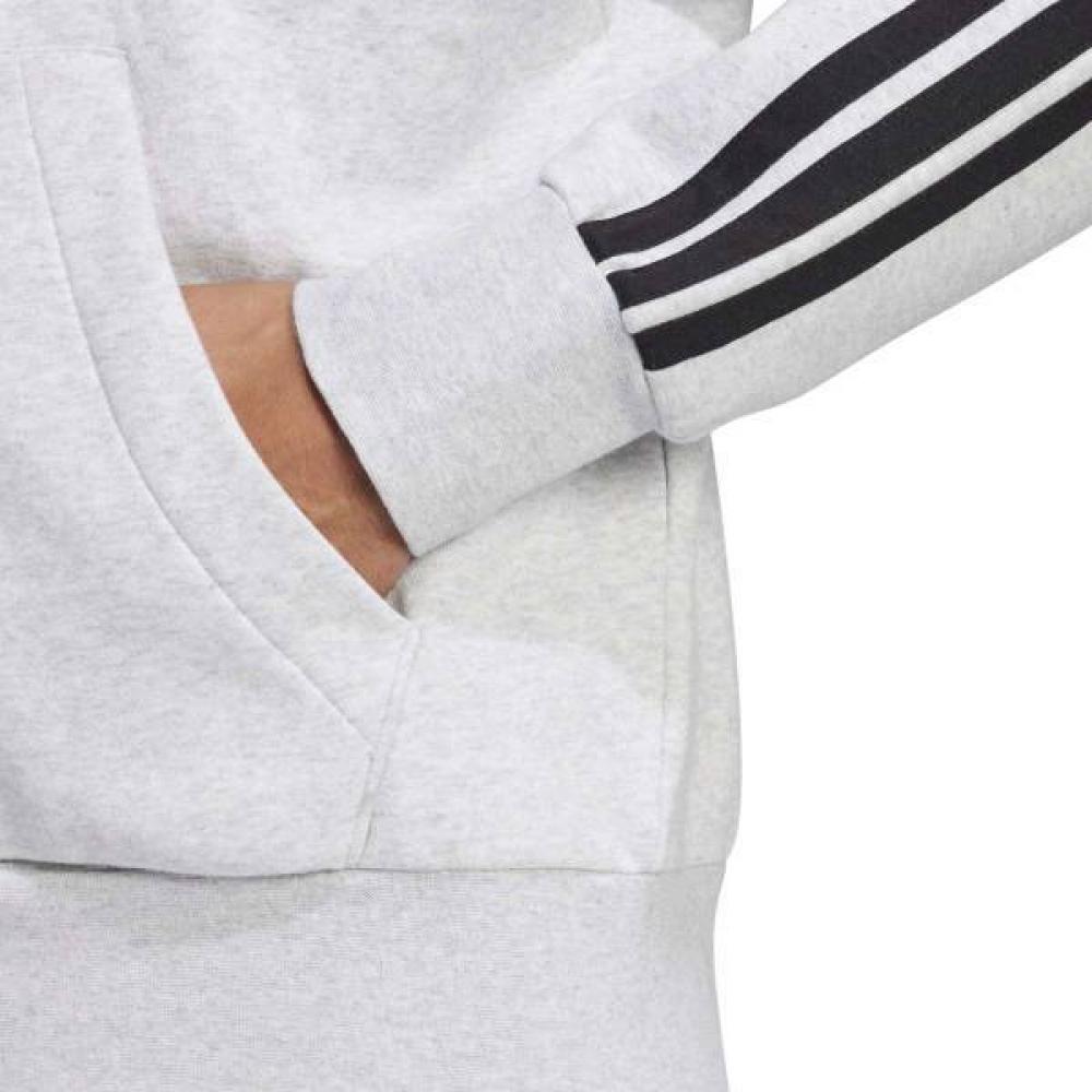 Adidas Essential 3s Fleece Hoodie Jd1863