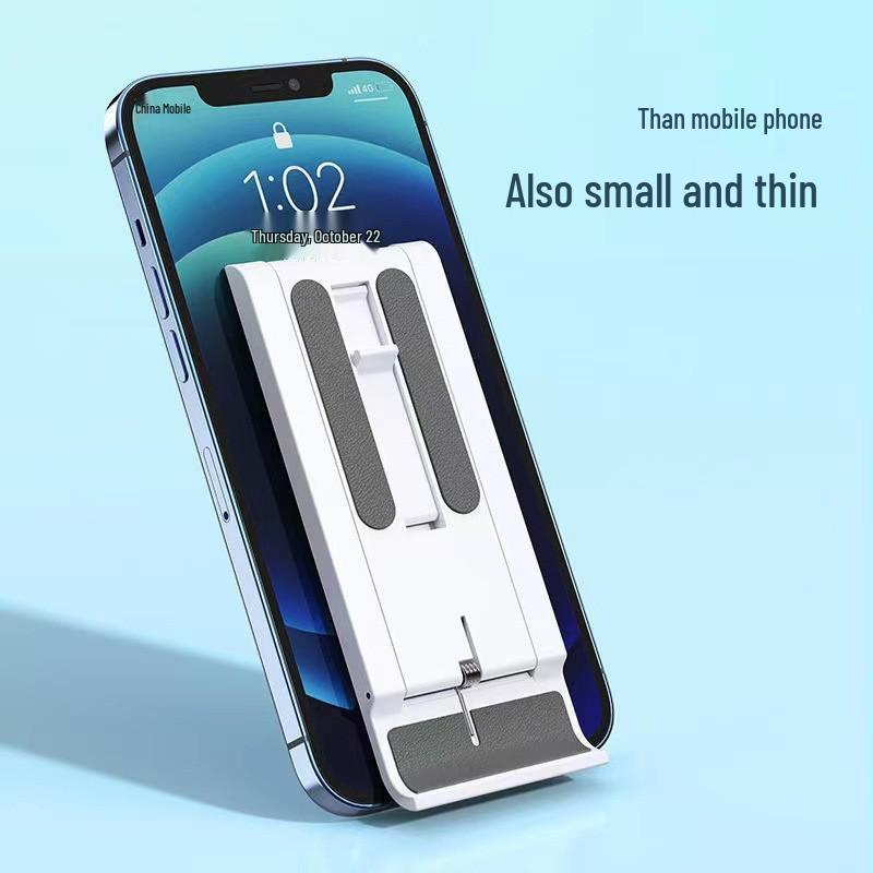 Foldable Phone & Tablet Stand for Lazy Users, Live Broadcast & Online Classes