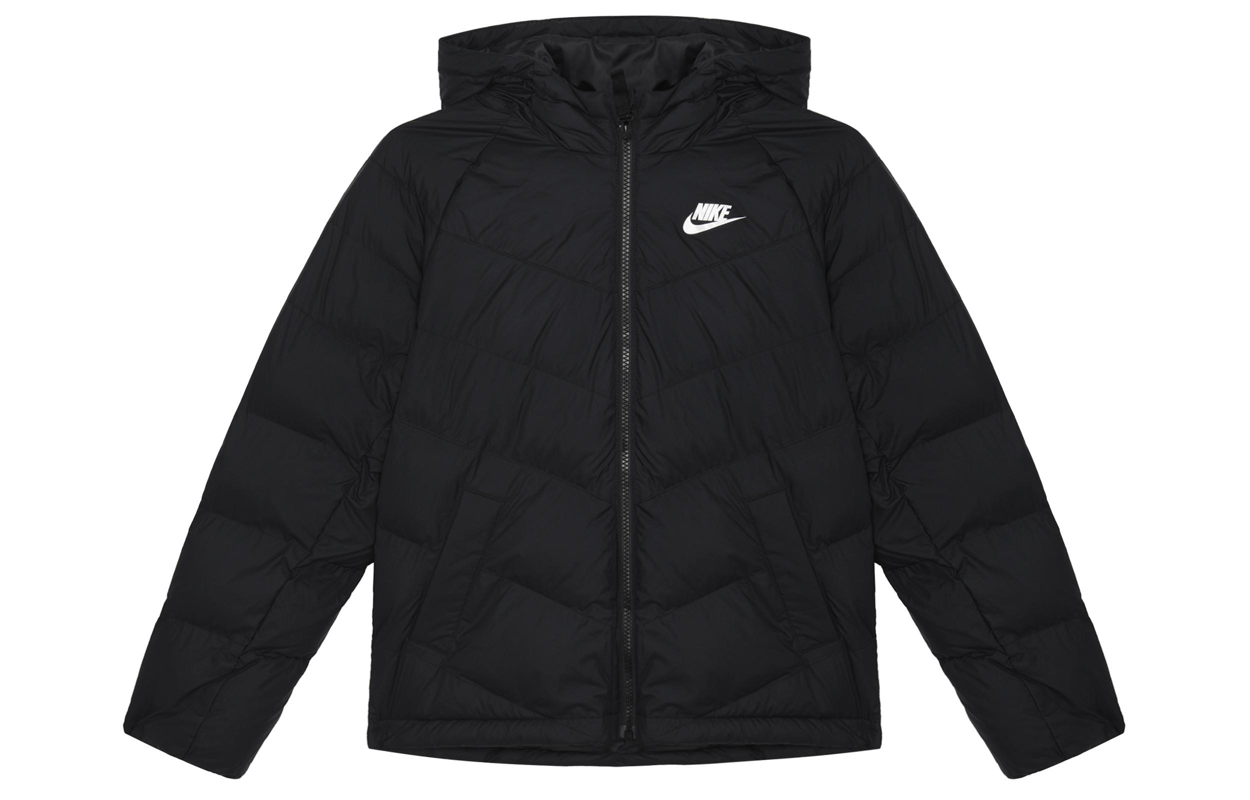 Nike Kids Padded Jackets Hooded Moderate Dx1264-013 M