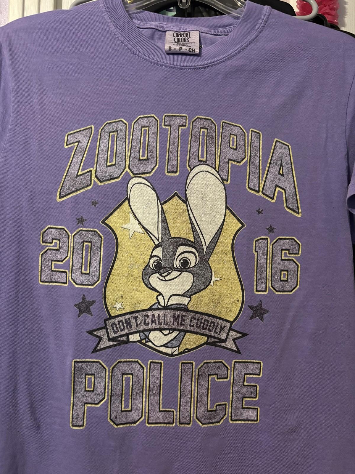 

Comfort Colors Judy Hopps 100% Cotton T-shirt Mens Tees Top for Adults Zootopia Size S To 5XL S