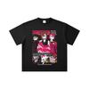 260 GSM Double Yarn 32 Count 100% Cotton Dandadan V14 Print Unisex Heavy Cotton T Shirt