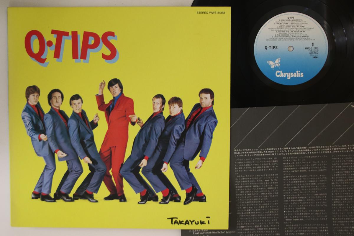 

LP Record Q-TIPS - Q-tips WWS81388 CHRYSALIS 1980 Japan Rock Used