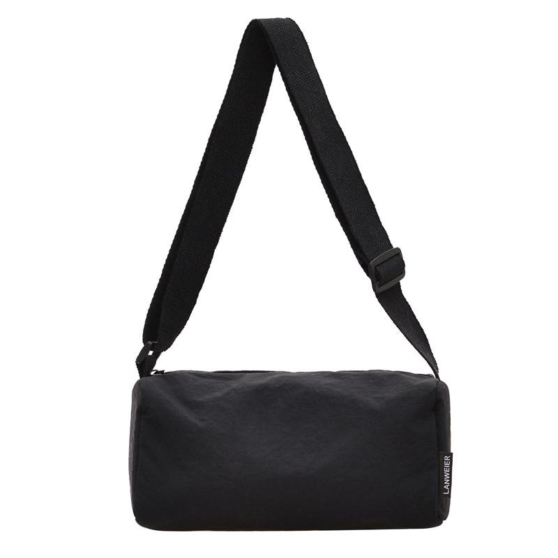 

Casual large-capacity nylon cloth bag female new college student class bag commuter shoulder bag toast bag
