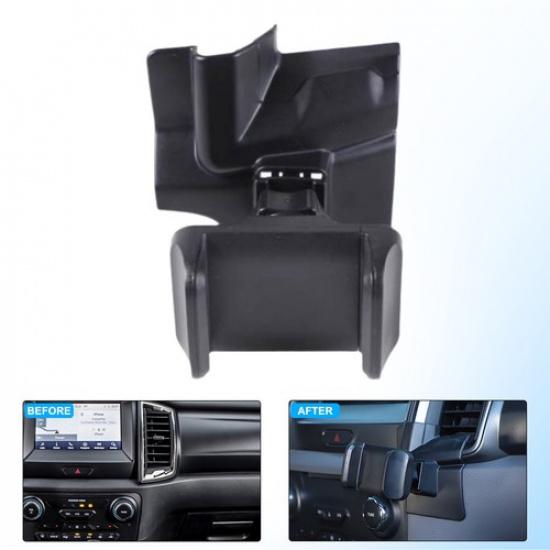 Center Console Mount Bracket Cell Phone Holder Clip For Ford Ranger 2015-