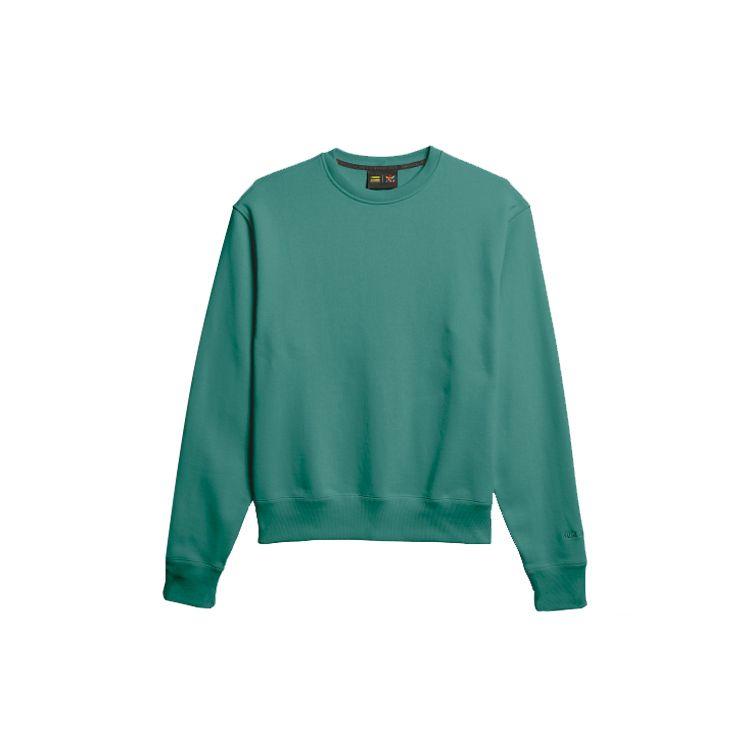 Adidas Originals PW Basics Crew Sweatshirt Men Tops Green GM1969 XXS