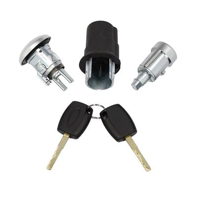 Car Door Bonnet Ignition Lock Cylinder Key Set 2408222 GK31-V22050-GG For Ford Transit MK8 Auto Parts LHD