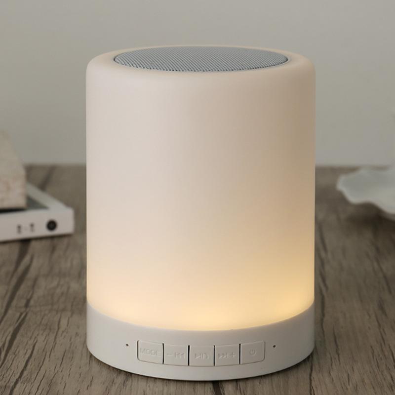 KPR Night Light Bluetooth Speaker Portable Dim  Color Night Light Best Gift for Men Women Teena Gers Kids Sleep Aid