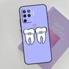 Dentist Tooth Pattern Phone Case For Oppo A54 A74 A94 A15 A16 A17 A52 A72 A76 A96 A57 A58 A78 A98 A53S Cover Case