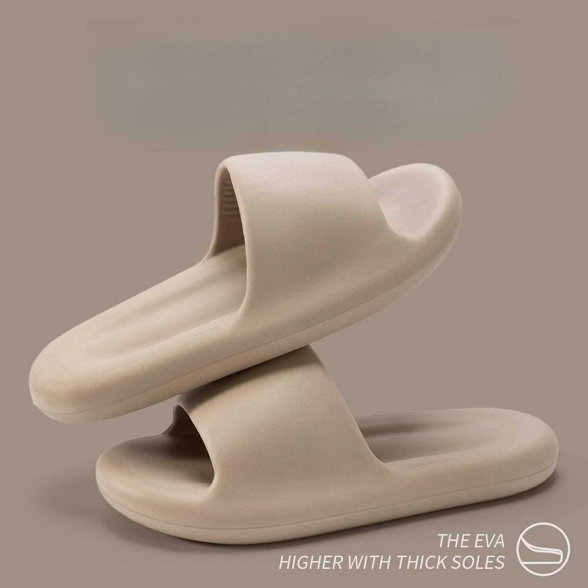 

Наступая на тапочки-какашки для мужчин летом, для дома в помещении, тихие и нескользящие, для жилого дома, крутые тапочки для женщин летом 48-49