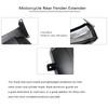 Motorcycle Extender Hugger Mudguard Rear Fender For Honda NC700X NC700S NC750X NC750S NC 750X NC 750S 2012-2021 2019 2020