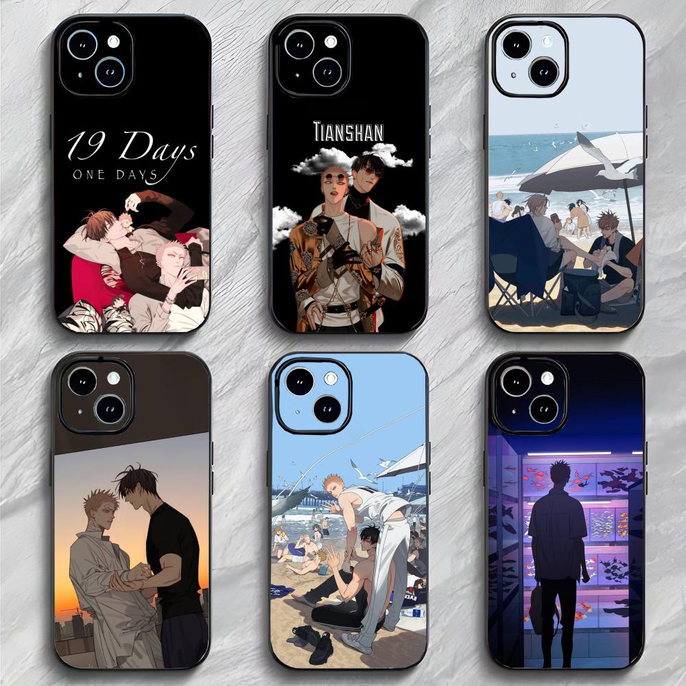 Popular Manhua 19 D-Days Phone Case Phone Case Soft Packaging Lightweight For iPhone17 16 15 14 13ProMax
