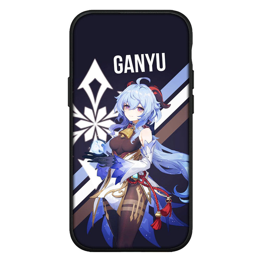 for Motorola Moto Edge 70 60 50 G54 G86 Samsung Galaxy S25 iPhone 17 16 15 Xiaomi Redmi Note 14 Pro Max Phone Case Ganyu Genshin Impact Gan Yu Cover