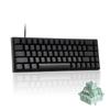 MonsGeek FUN68 HE Rapid Trigger English Layout Wired Model Magnetic Switch Akko Glare Magnetic Switch Tenkeyless Side Print Double Shot PBT 8K Polling