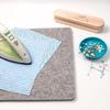 Portable Wool Ironing Mat Wool Pressing Mat Felted Ironing Board for DIY Crafts