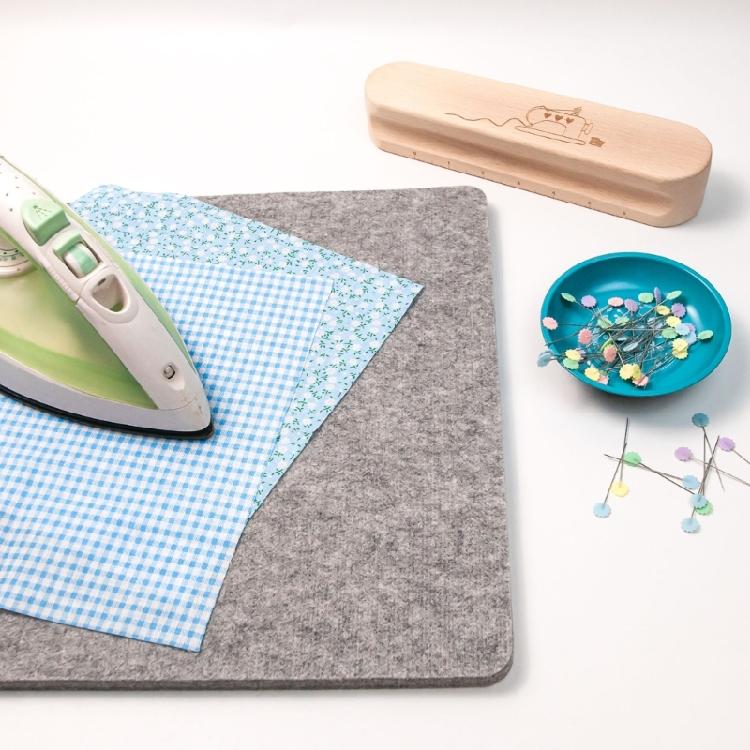 Portable Wool Ironing Mat Wool Pressing Mat Felted Ironing Board for DIY Crafts
