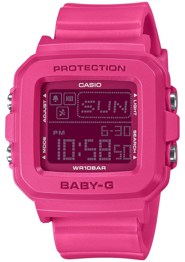 Casio Baby-G Watch BABY-G+PLUS BGD -10K-2JR Blue / -10K-4JR Pink / -10K-6JR Purple / -10K-7JR White