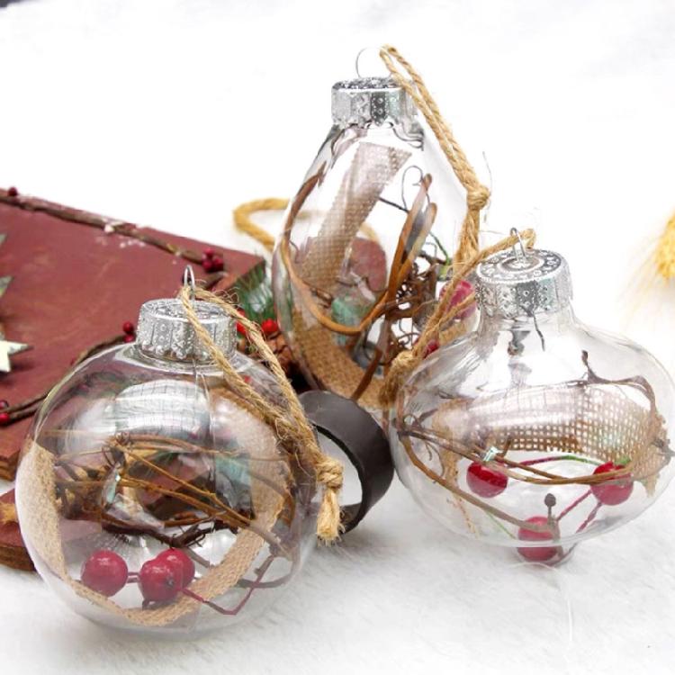 10 Pcs Multi-color Christmas Balls Pendant Xmas Tree Decoration for Home Office
