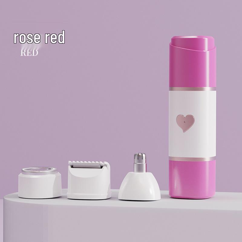 Dual-Head Women's Electric Epilator & Pubic Hair Trimmer