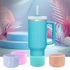 30oz 40oz Silicone Cover for Stanley Quencher Adventure Tumbler with Handle & Stanley IceFlow Protective Bottle Boot Sleeve