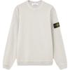 Ribbed Crew Neck Logo Pullover Long Sleeve Sweatshirt Men Sweatshirt L1S156100034S0060-V0161