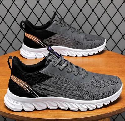 Nuevos Zapatos Casuales Versátiles Negros de Moda para Hombre Malla Verano Transpirables Zapatillas Ligeras para Correr al Aire Libre Tenis para Hombre