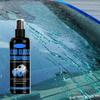 Car Glass Hydrophobic Water Repellent Spray 100ml with Microfiber Cleaning Cloth for Automotive Windshield and Window Protection