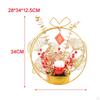 Chinese Year Ornaments Desk Night Light Lighted Artificial Potted Flower for Wedding