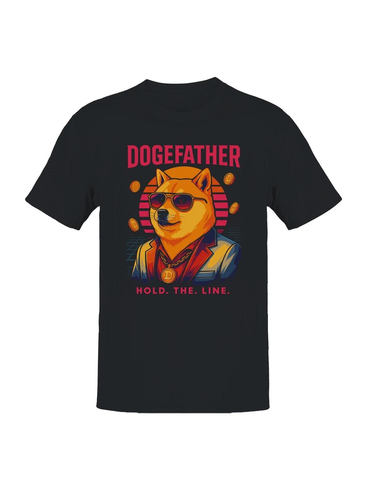

DogeFather Crypto Men s T-shirt 3XL