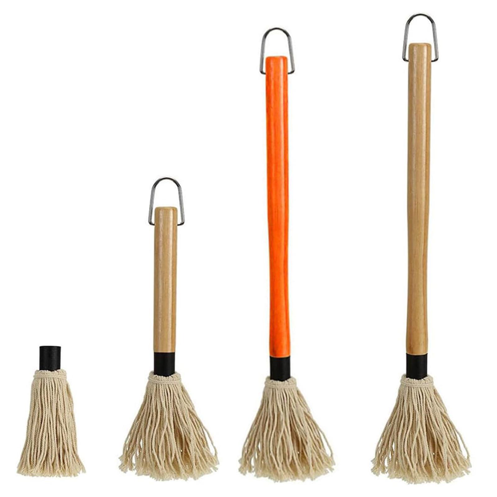 

Набор кистей с деревянной ручкой Кулинарная кисть Кисть для гриля Кондитерская кисть Кухонный инструмент для выпечки Кисти для масла для барбекю для кухни 4PCS