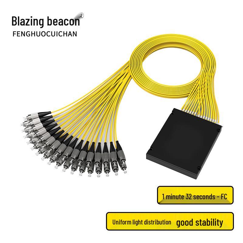 Telecom-grade Single-mode Fiber Optic Splitter