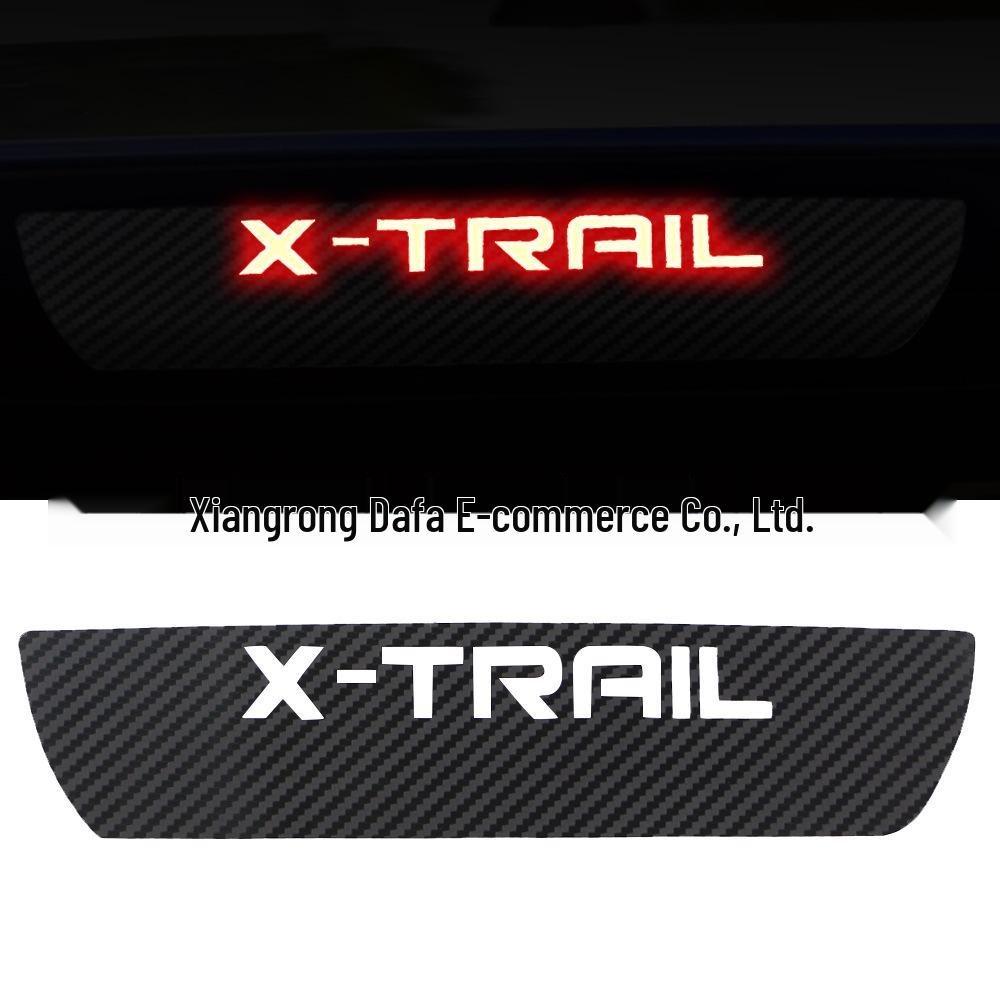 Nissan X-Trail High-Mounted Brake Light, Taillight, and Customizable Stickers