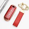 Auto Keyless Shell Protector For Mazda 2 3 6 Demio Atenza Axela Cx-5 Cx5 Cx-3 Cx7 Cx-9 3 4 Cx30 4 Button Tpu Car Key Case Cover